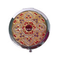 Round Beautiful Gemstone Magnifing Make up Mirror